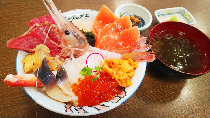 海鮮丼