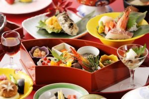 定山渓花もみじの会席膳