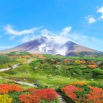 紅葉の旭岳